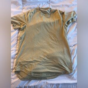 Lululemon Drysense T shirt grey/green